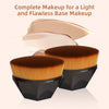 FACEMADE Foundation Makeup Brush for Blending Liquid, Cream or Flawless Powder Cosmetics with Protective Case